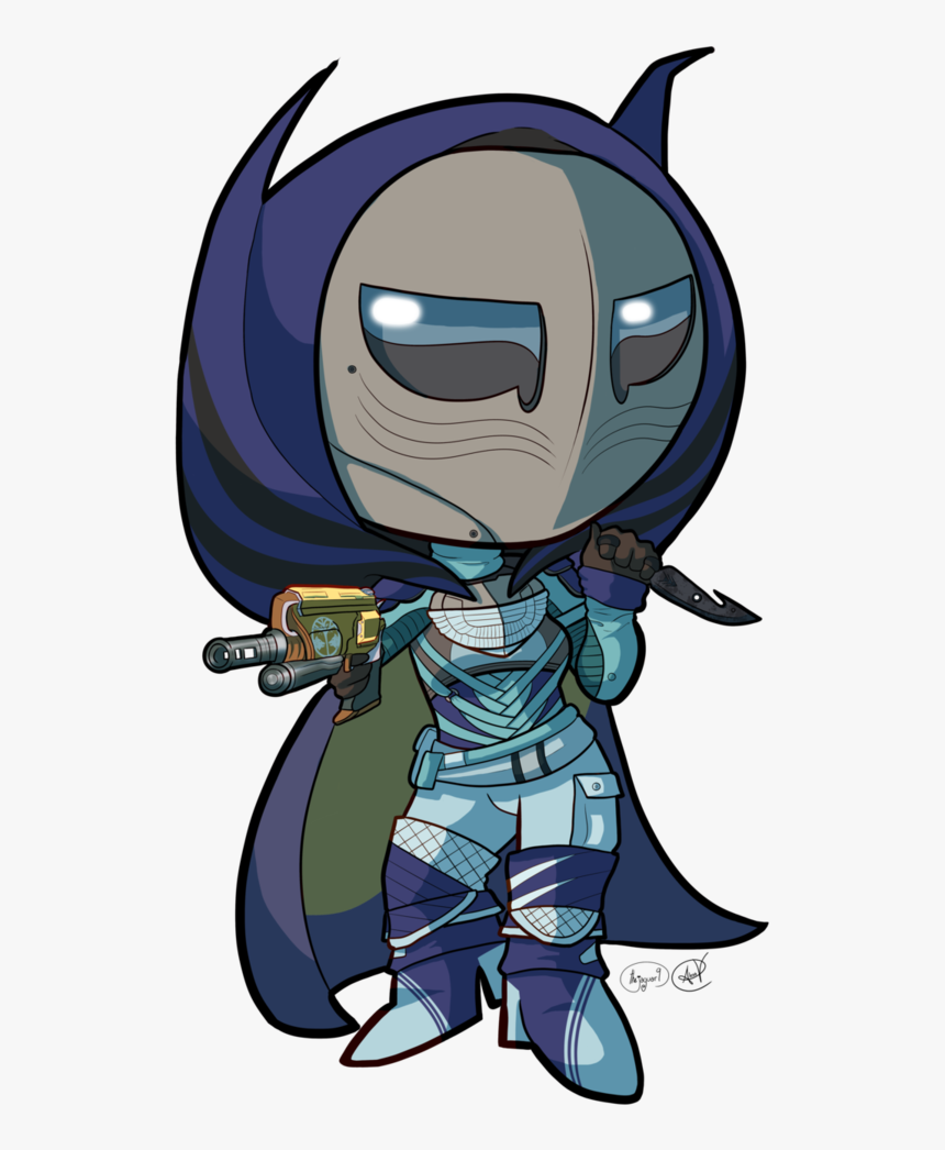 Transparent Destiny Hunter Png - Destiny Chibi Png, Png Download, Free Download