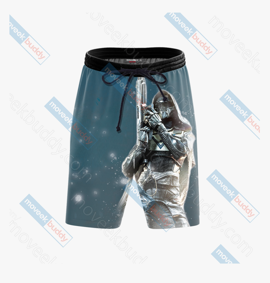 Destiny 2 Hunter Class 3d Beach Shorts, HD Png Download, Free Download