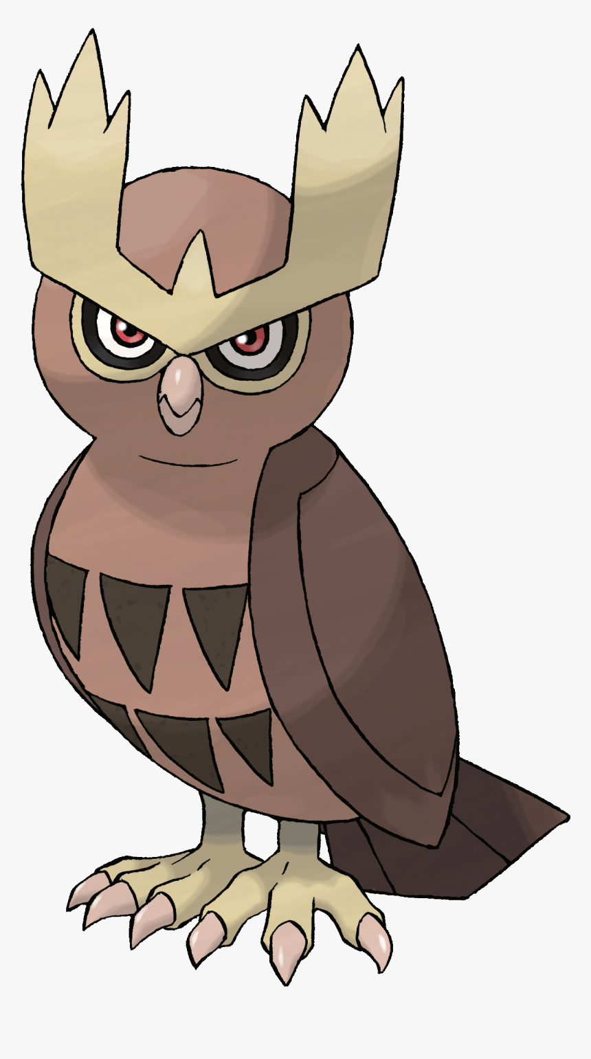 Pokemon Hoothoot Evolution, HD Png Download, Free Download