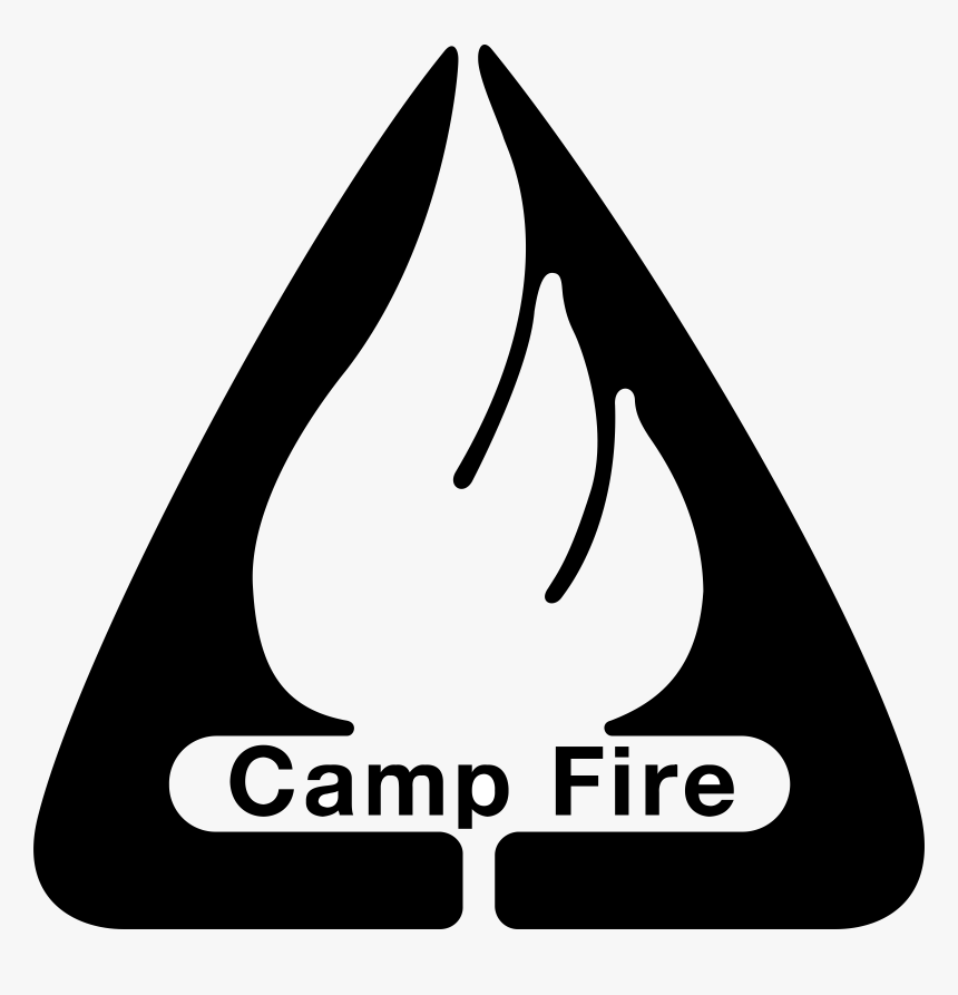 Camp Fire Vector Logo - Fire Vector, HD Png Download, Free Download