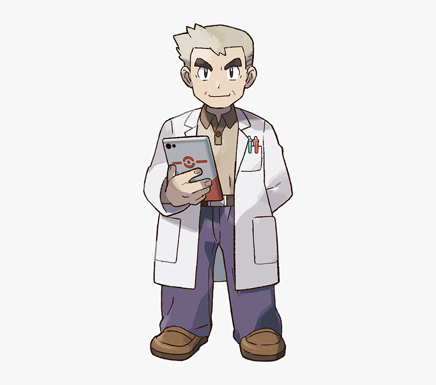 Professor Oak Png - Profesor Oak Pokemon Lets Go, Transparent Png, Free Download