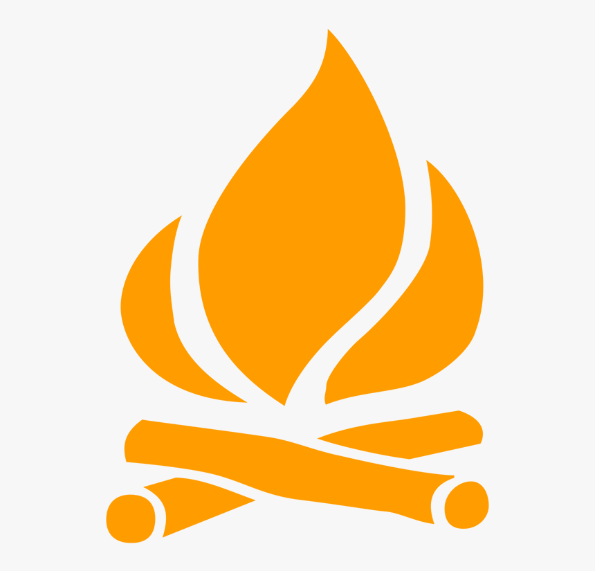 Fire Camp Vector Png , Png Download - Campfire Clip Art, Transparent Png, Free Download