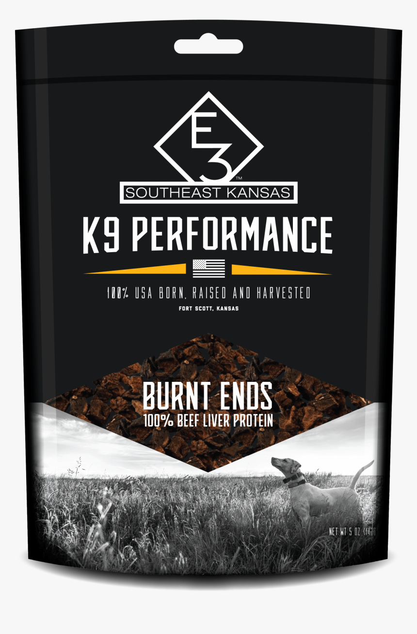 E3 K9 Performance Burnt Ends Dog Training Treats"
 - E3 Southeast Kansas, HD Png Download, Free Download