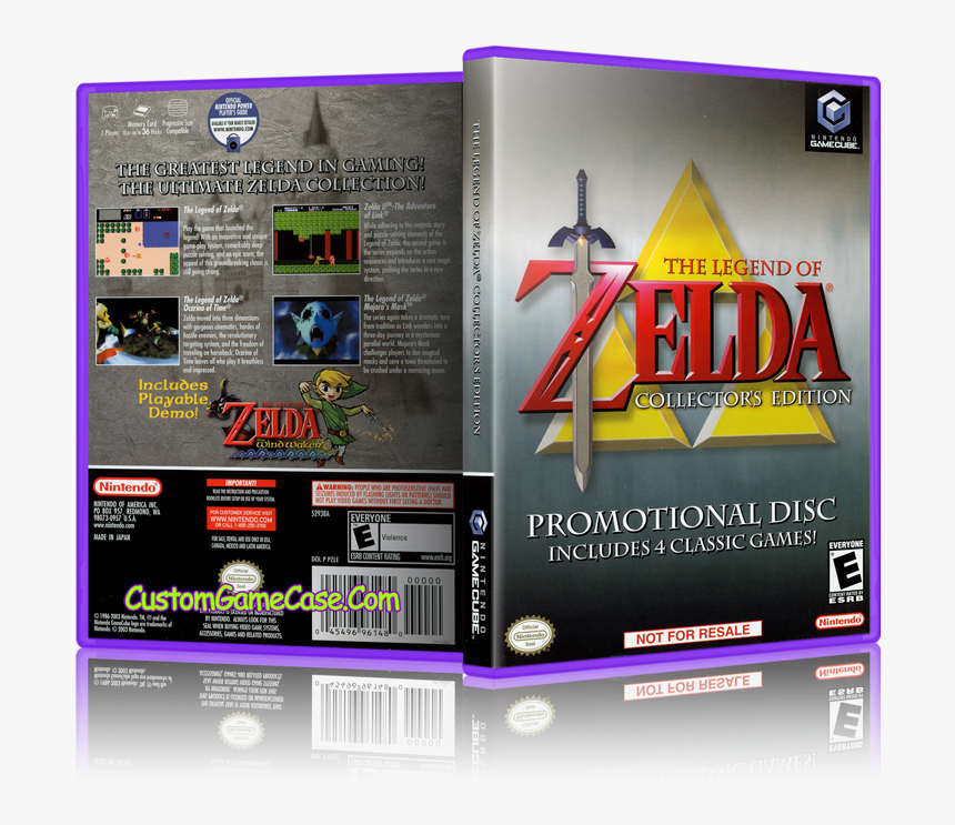 Transparent Gamecube Logo Png - Zelda Collectors Edition Gamecube, Png Download, Free Download