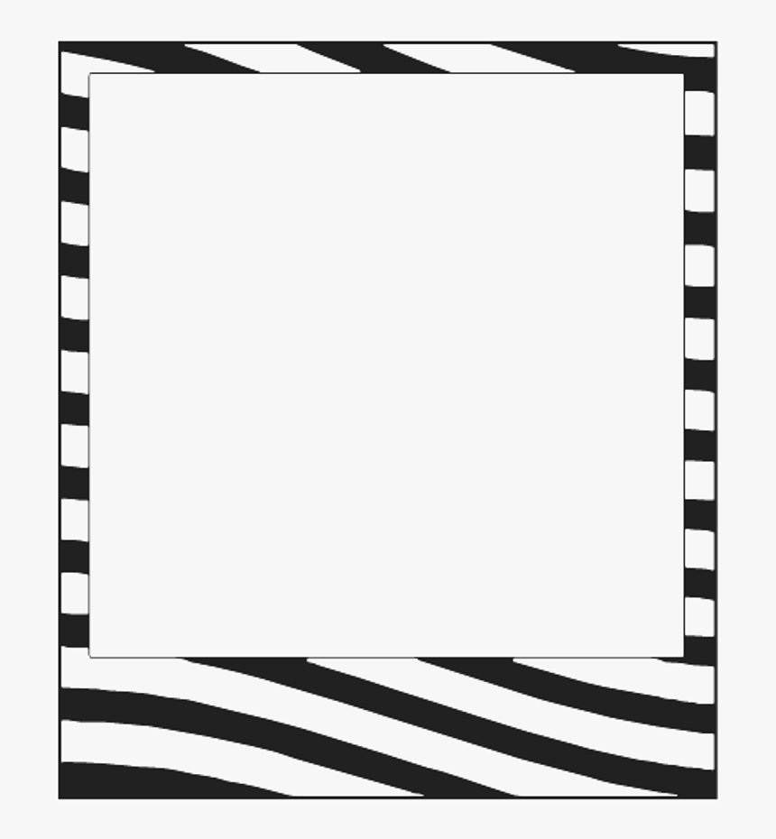 Line,picture And White,square - Cute Frame Border Black And White, HD Png Download, Free Download