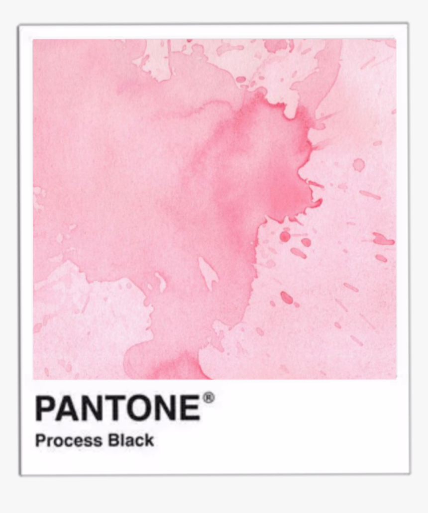 #pantone #polaroid #png #pink #splash #sticker #overlay - Pantone Frame Png, Transparent Png, Free Download