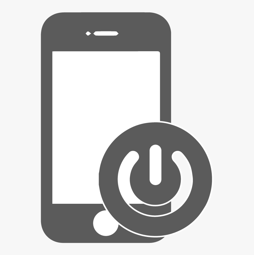 Cell Phone Power Btn - Smartphone, HD Png Download, Free Download