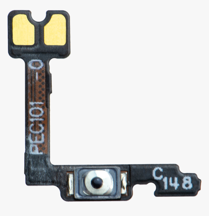 Oneplus 6 Power Button Flex Cable - Lever, HD Png Download, Free Download