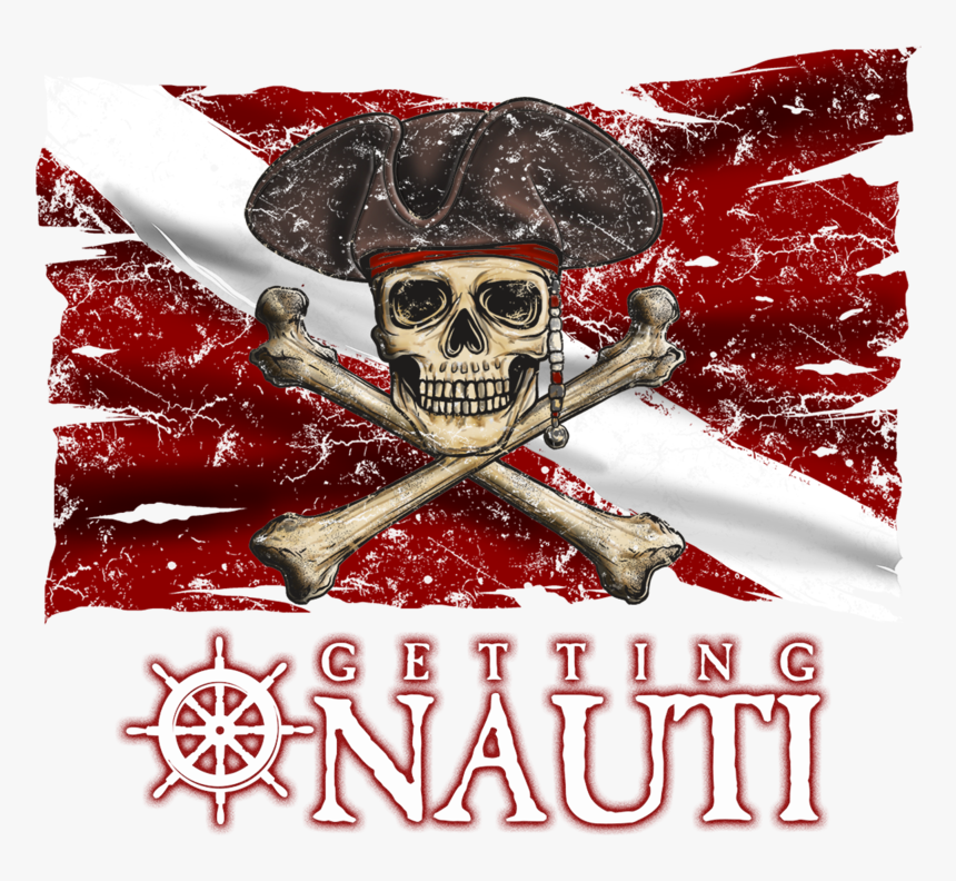 Pirate Dive Flag Collection - Skull, HD Png Download, Free Download