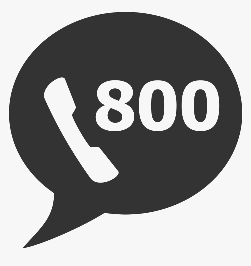 Choose An 800 Or Local Number - Toll Free Phone Icon, HD Png Download, Free Download