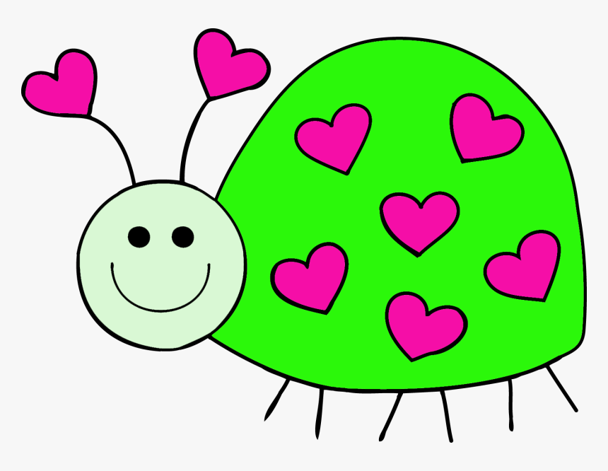 Good Day Clipart - Clip Art Love Bug, HD Png Download, Free Download