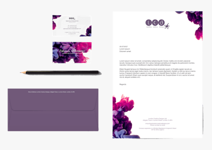 Business Card Design, Letterhead Design, Envelope Design - Flyer, HD Png Download, Free Download