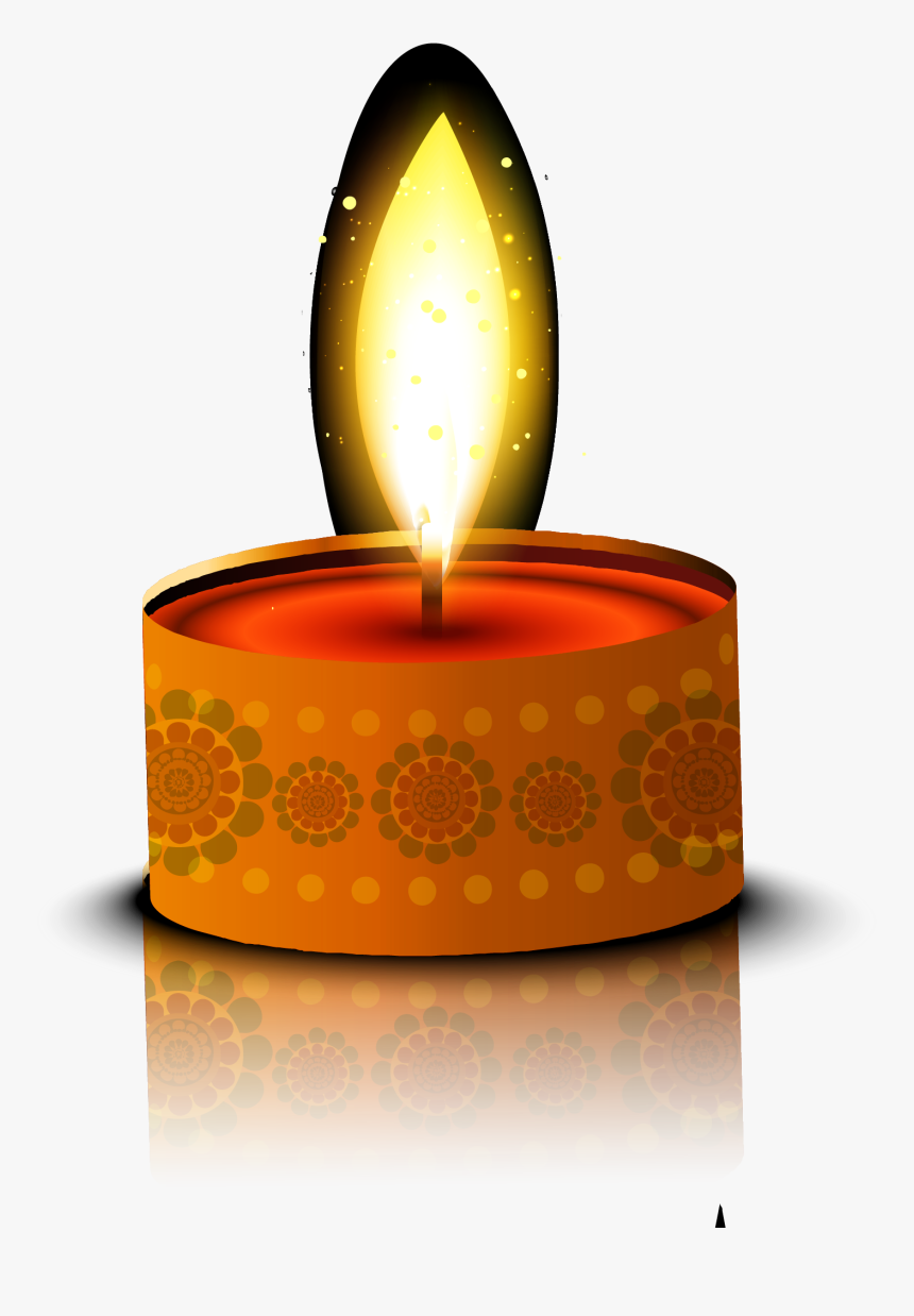 Diwali Candle Png, Transparent Png, Free Download