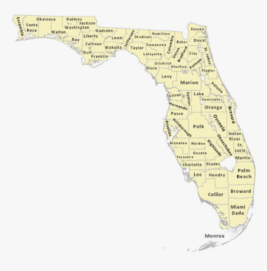 Printable Florida Maps Funny Meme Map Of Florida Hd Png