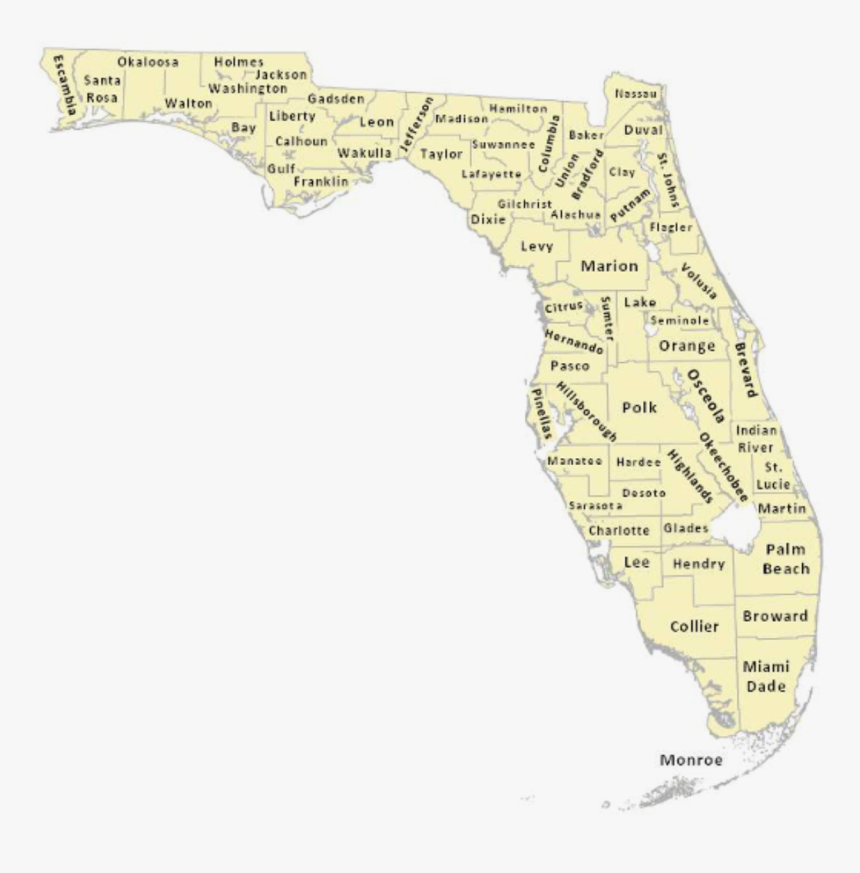 Printable Florida Maps - Funny Meme Map Of Florida, HD Png Download, Free Download