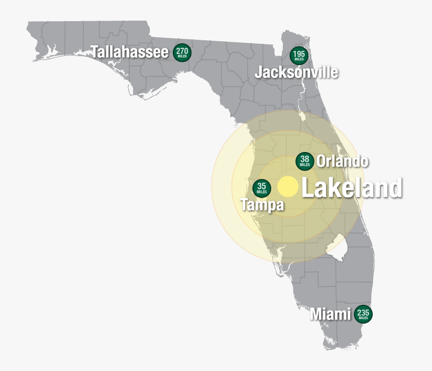 Florida Map, HD Png Download, Free Download