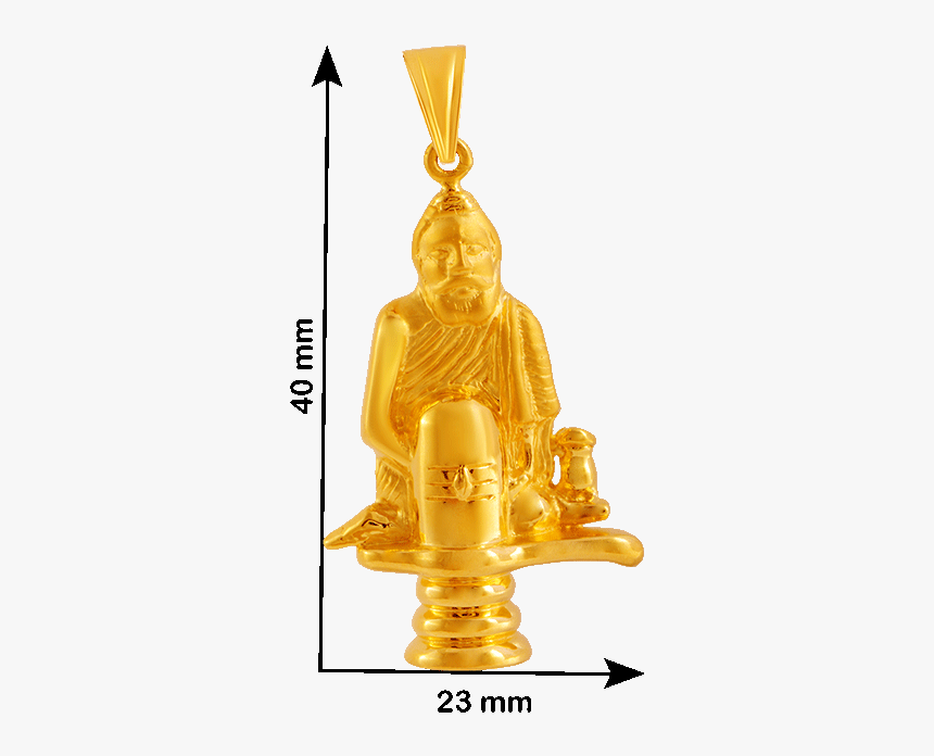 22kt Yellow Gold Pendant For Women - Statue, HD Png Download, Free Download