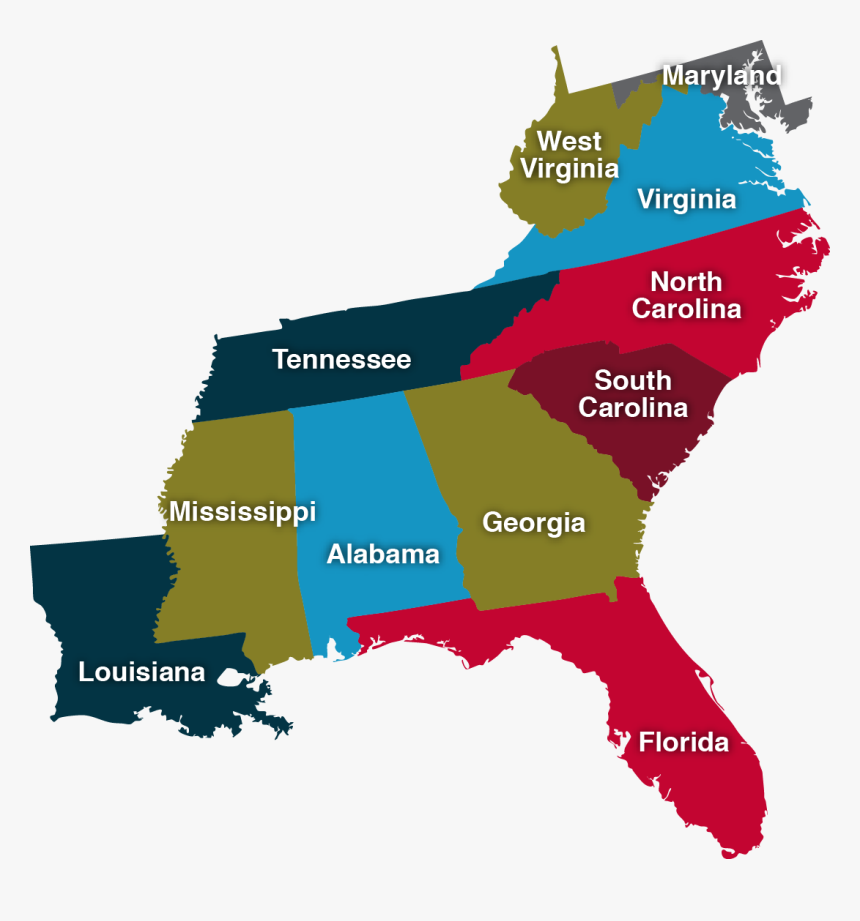 Alabama To South Carolina, HD Png Download, Free Download