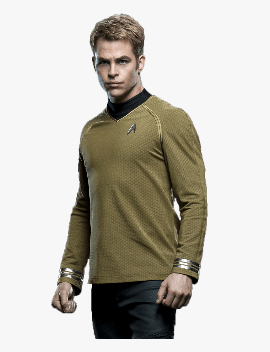 Chris Pine James T - Kirk Chris Pine Star Trek, HD Png Download, Free Download