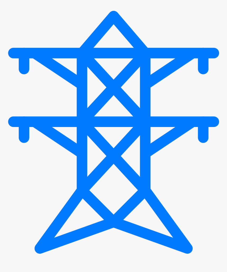 Clip Art Star Trek Images Gallery - Electric Tower Icon Blue, HD Png Download, Free Download