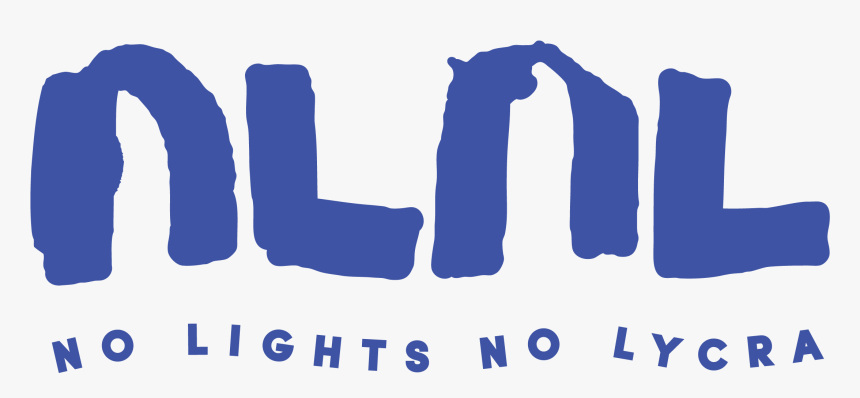 Nlnl Logo Blue Transparent - No Lights No Lycra, HD Png Download, Free Download