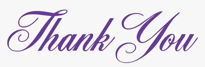 Thank You Script - Thank You Font No Background, HD Png Download, Free Download