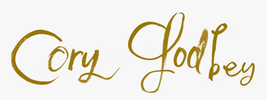 Cory Godbey - Cory Word Calligraphy, HD Png Download, Free Download