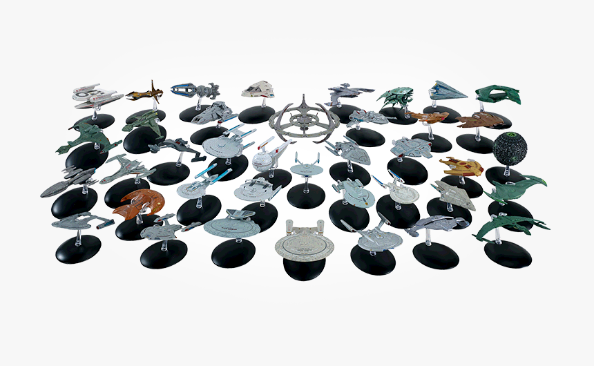 Star Trek Model Collection, HD Png Download, Free Download