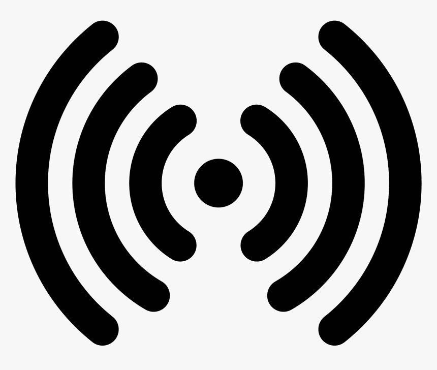 Transparent Radio Wave Clipart - Transparent Radio Wave Icon, HD Png Download, Free Download