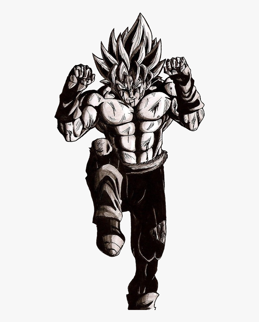 Transparent Lapiz Png - Bardock Dibujos A Lapiz De Dragon Ball, Png Download, Free Download