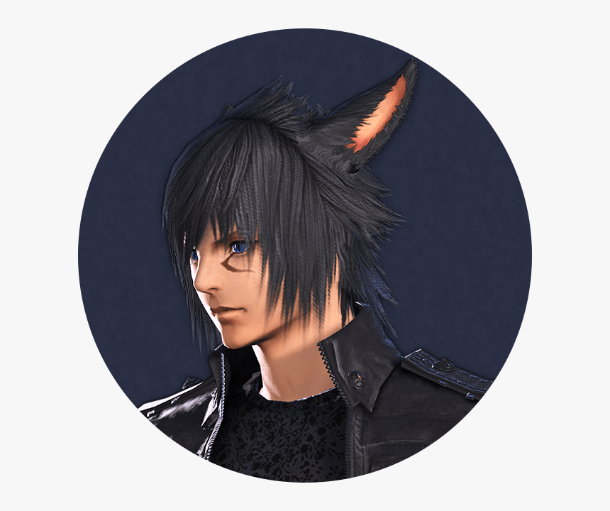 Noctis Hairstyle Ffxiv, HD Png Download, Free Download