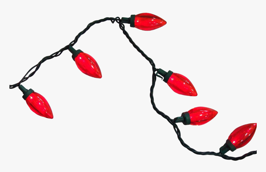 Transparent Red Christmas Lights Png, Png Download, Free Download