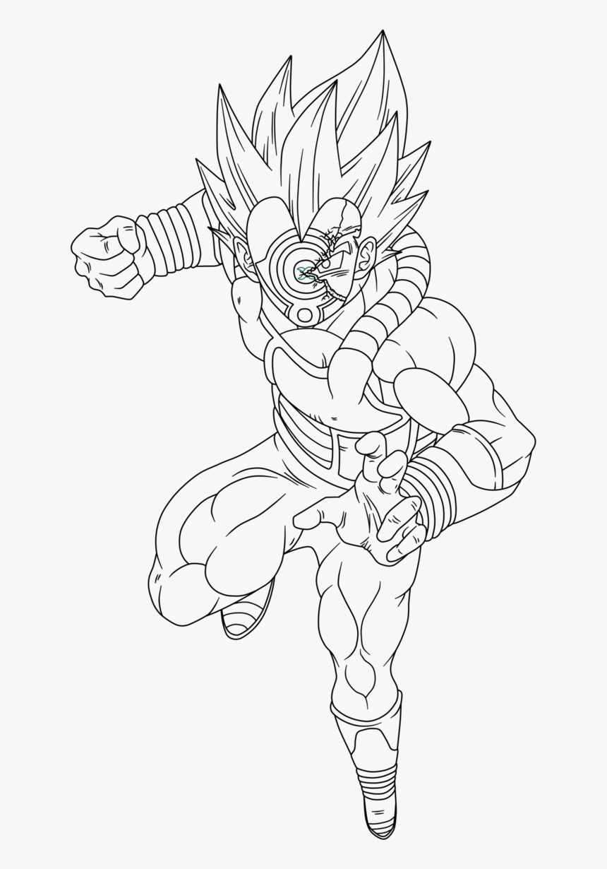 Clip Library Bardock Drawing Time Breaker - Time Breaker Bardock Drawing, HD Png Download, Free Download