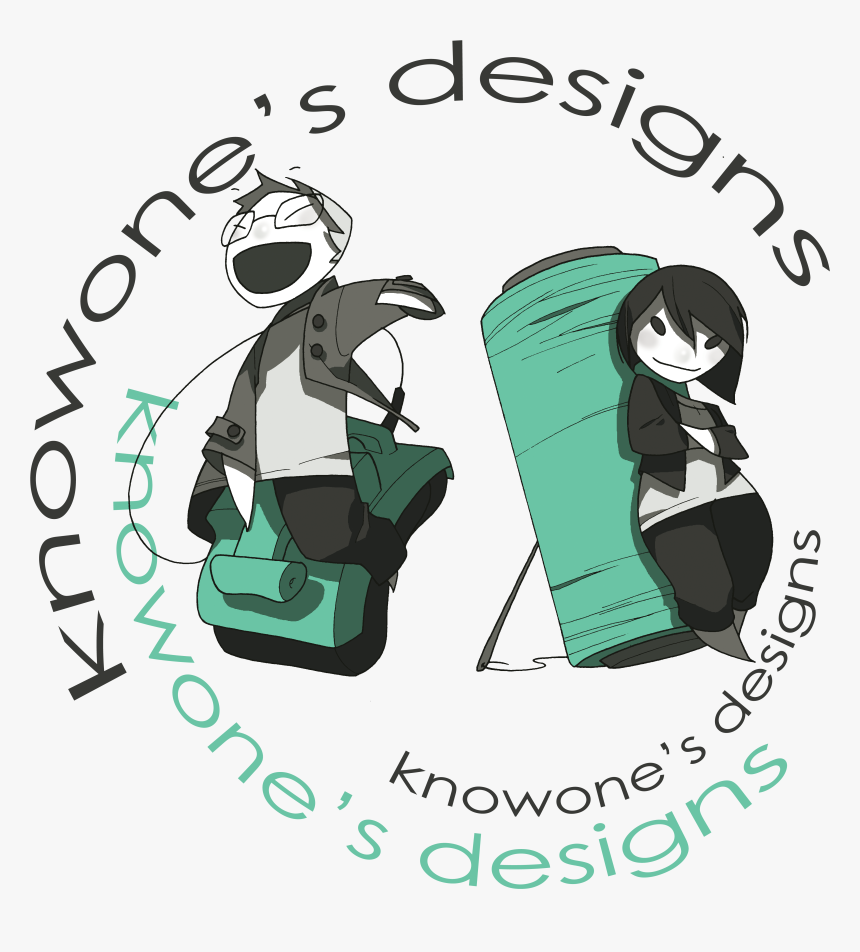 Knowone"s Designs Logo G J - Cartoon, HD Png Download, Free Download