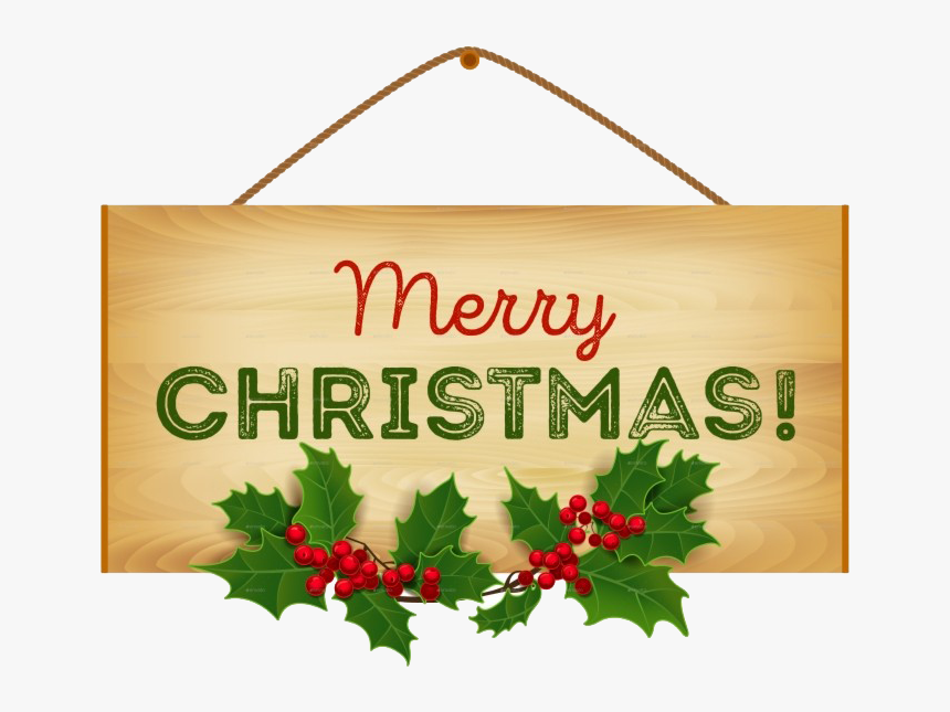Christmas Banner Png Image Download - Vector Merry Christmas Png, Transparent Png, Free Download