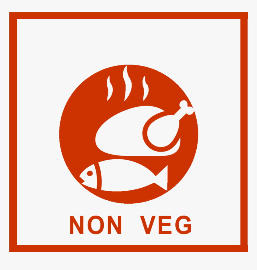 Non Vegetarian Non Veg Logo, HD Png Download, Free Download