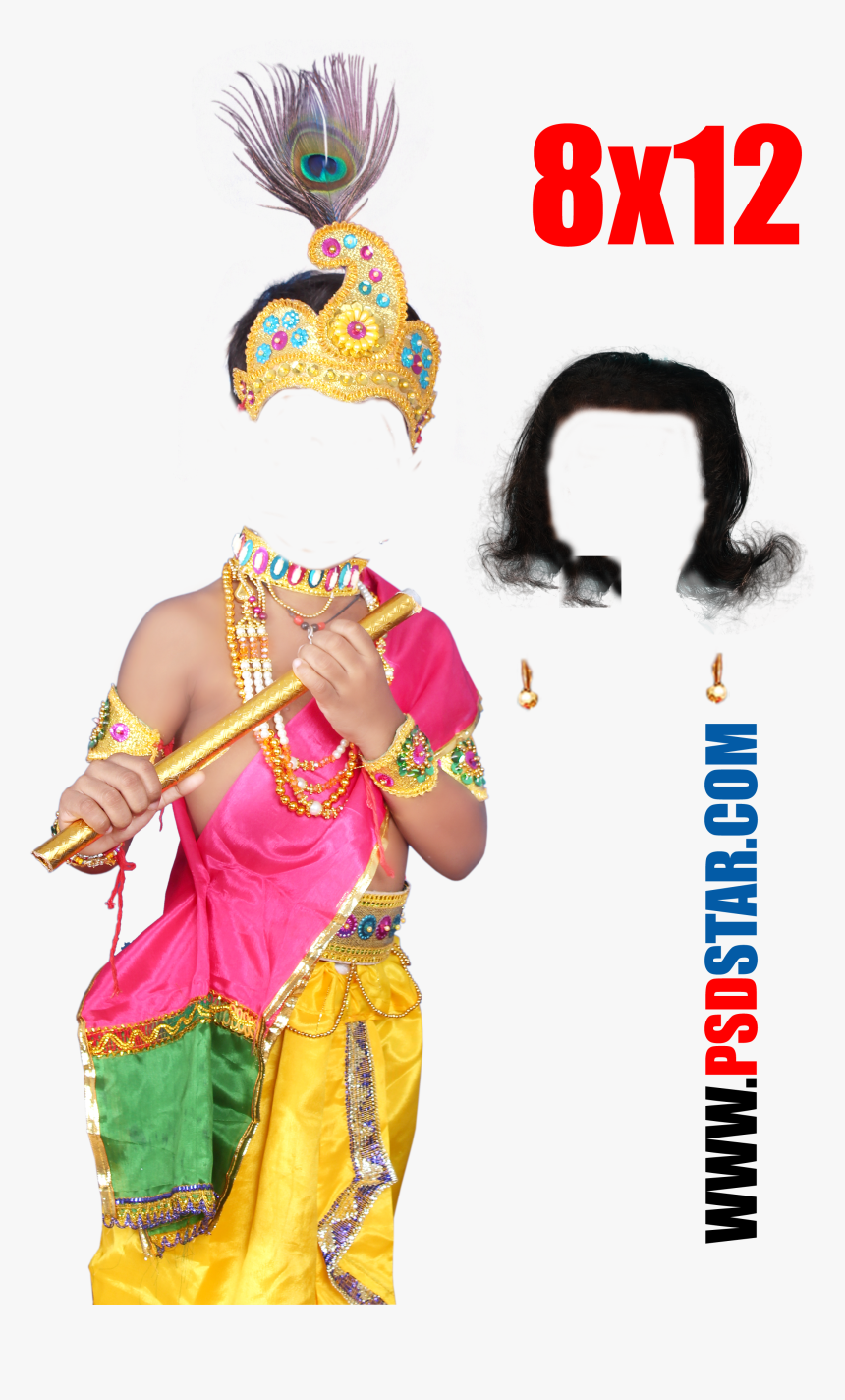 Krishna Images Hd Png - Lord Krishna Dress Transparent, Png Download, Free Download