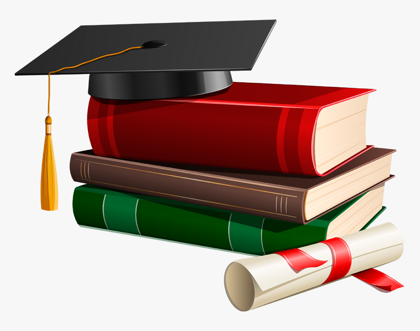 Diploma Clipart Bachelor Degree - Graduation Cap And Diploma Png, Transparent Png, Free Download