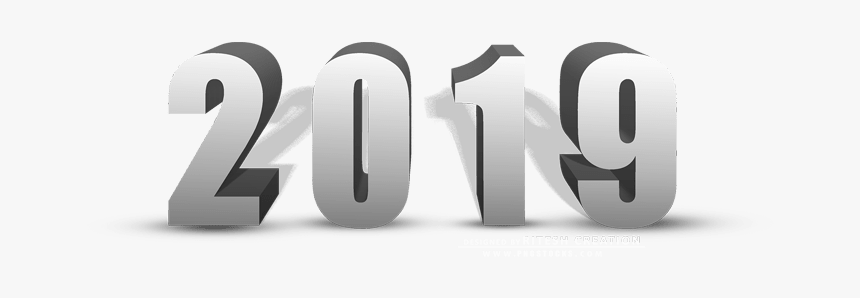 2019 Happy New Year Editing Background - Graphic Design, HD Png Download, Free Download