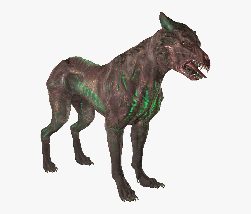 Alpha Glowing Mongrel - Fallout 4 Glowing Mongrel, HD Png Download, Free Download