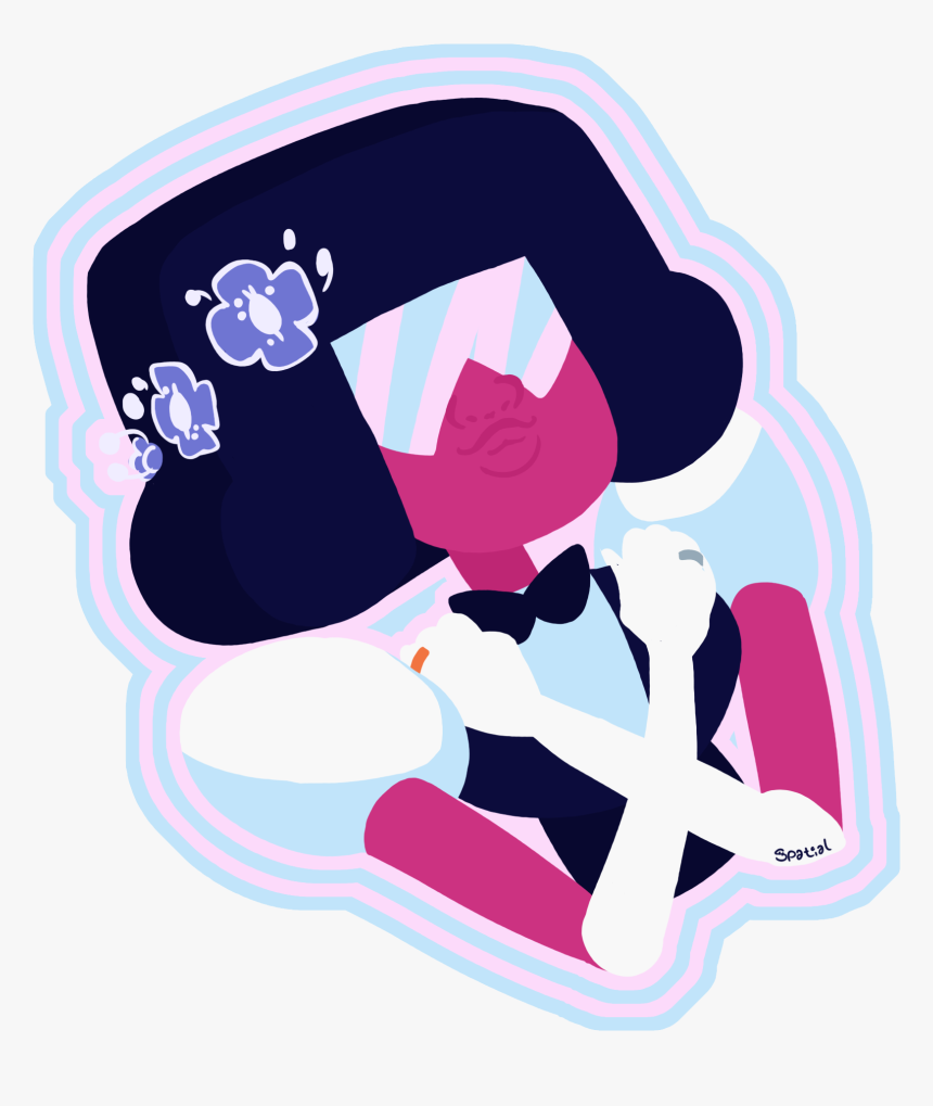 Garnet Hugging Herself In Her Wedding Outfit As Requested, HD Png Download, Free Download