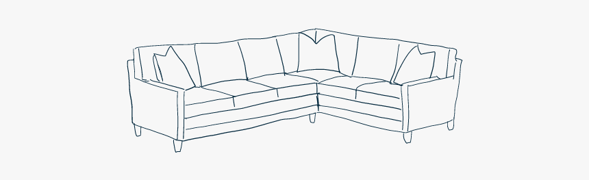 Sectionals - Studio Couch, HD Png Download, Free Download