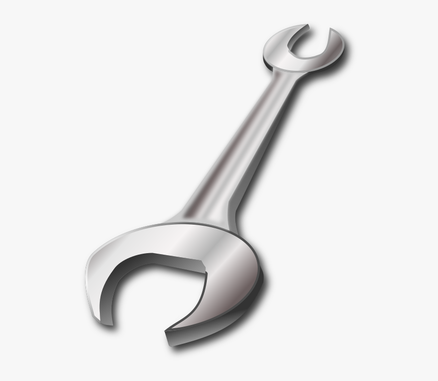 Wrench Images Download Png Free - Open End Spanner Png, Transparent Png, Free Download