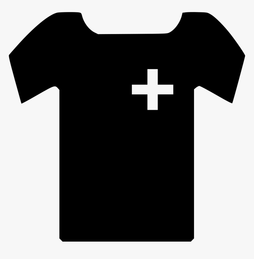 Medical Tshirt Cloth Provider Staff Nurse Male - Cross, HD Png Download, Free Download