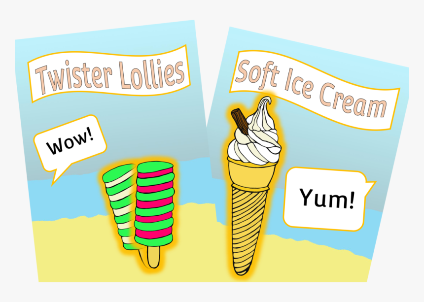 Icecreamshopposterscover - Ice Cream, HD Png Download, Free Download