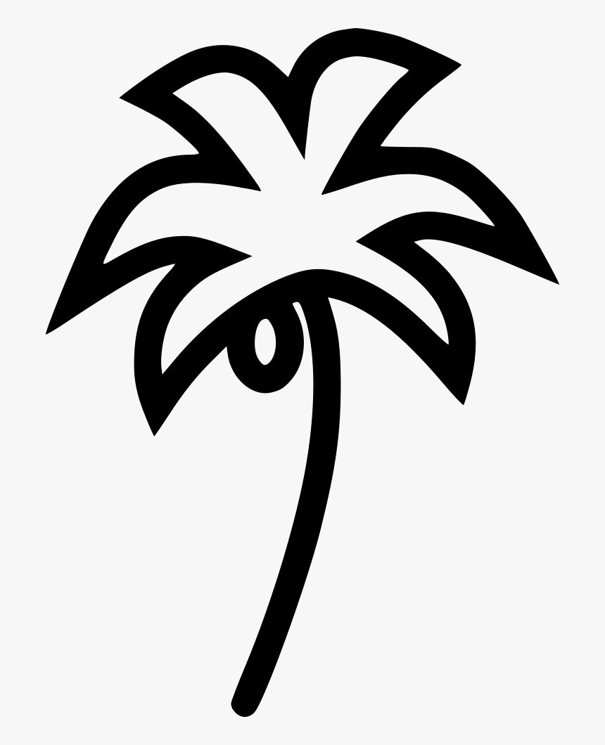 Coconut Trees - Emblem, HD Png Download, Free Download