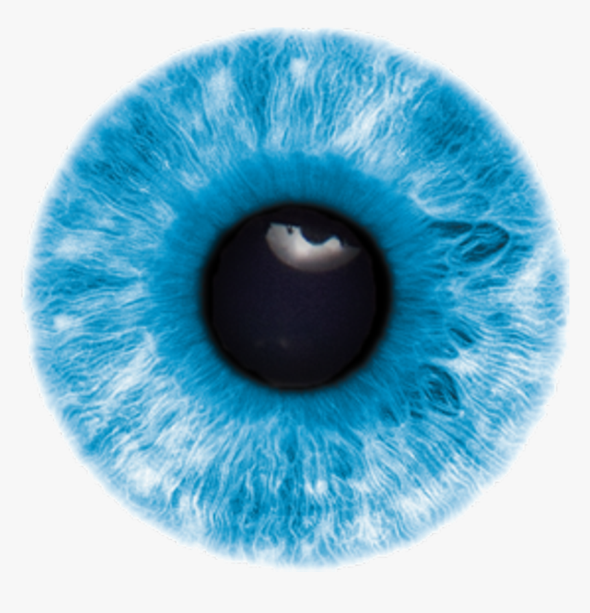 Blue Eye Lens Sticker Beautiful Wonderful - Blue Eye Lance Png, Transparent Png, Free Download
