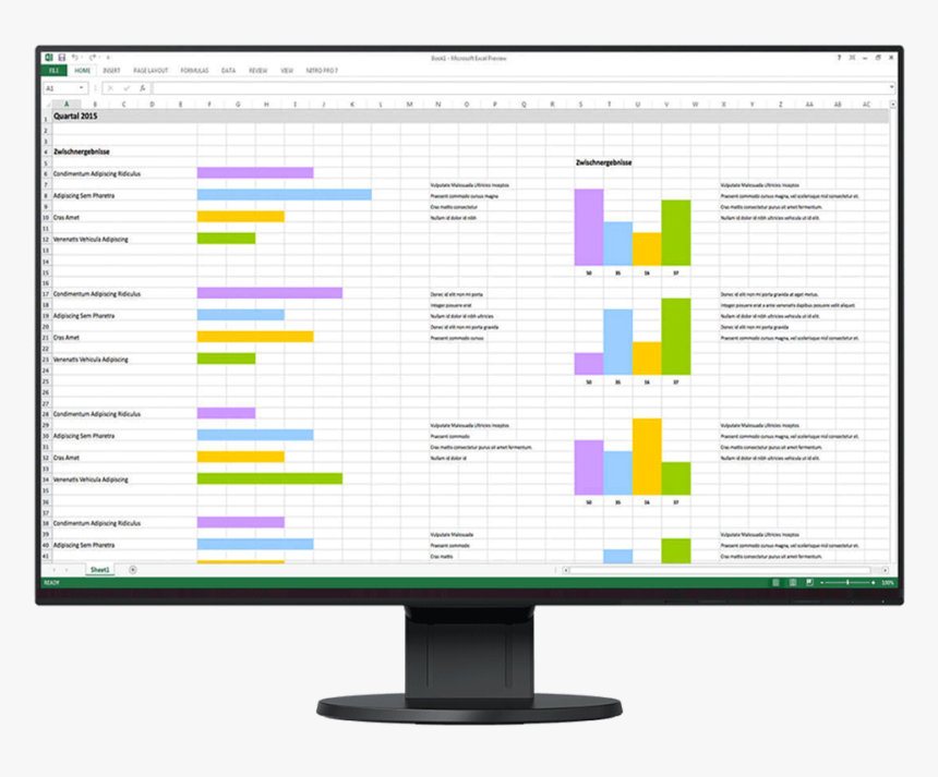 Eizo Ev2450 - Eizo Ev2451-wt Led Monitor Accessories, HD Png Download, Free Download