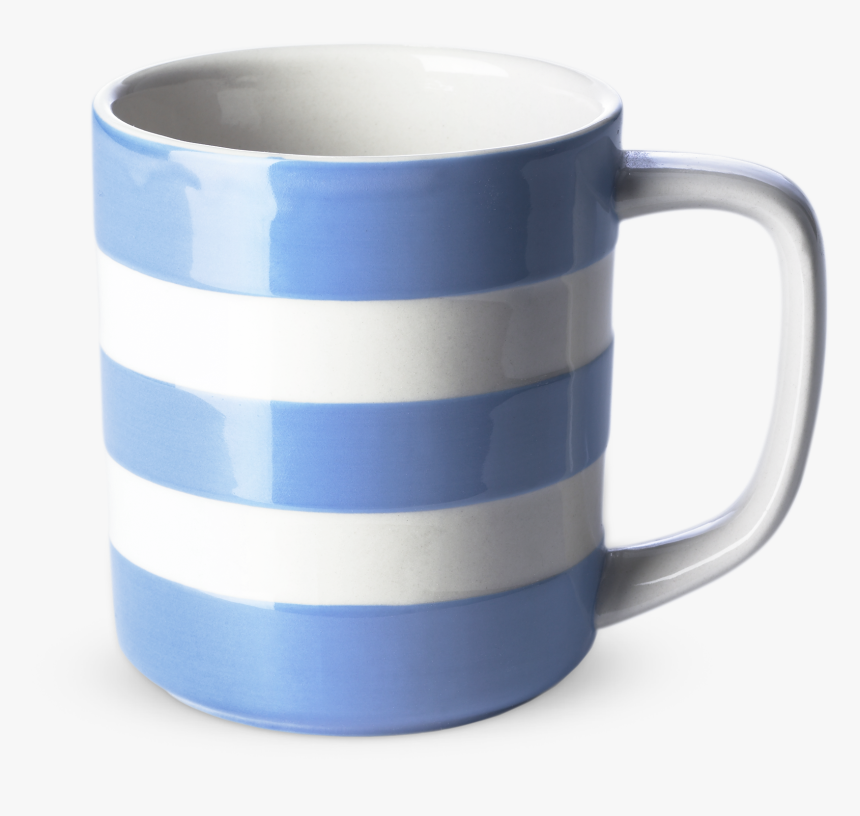 Cornish Blue Striped Mugs, HD Png Download, Free Download
