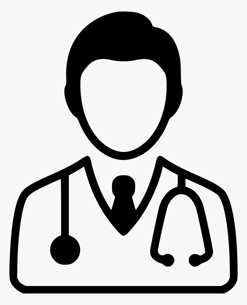 Ambulance Doctor - Doctor Clipart Black And White Png, Transparent Png, Free Download